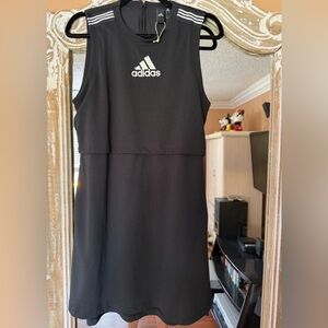 NEW Adidas Women’s Black Sleeveless “Game and Go Active” Dress